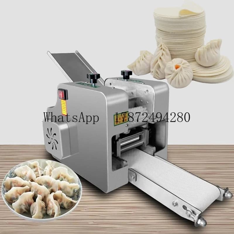 2024 110 V/220 Vibrazione Lavoro A Mano Gnocco Involucro Macchina Pasta di Rotolamento Della Pasta Maker Automatico Commerciale In Acciaio Noodle Maker