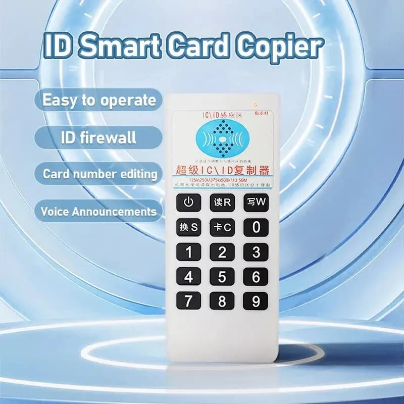 5YOA Frequenza portatile da 125Khz a 13,56MHZ Copiatrice Duplicatore Cloner RFID NFC Lettore di schede IC Scrittore Tag di accesso Duplicatore 5577