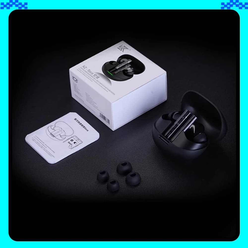 KZ Sora Auricolari wireless HIFI Auricolari in-ear a basso ritardo Bluetooth 5.4 Batteria a lunga durata Auricolare Accessori per giocatori Regalo personalizzato
