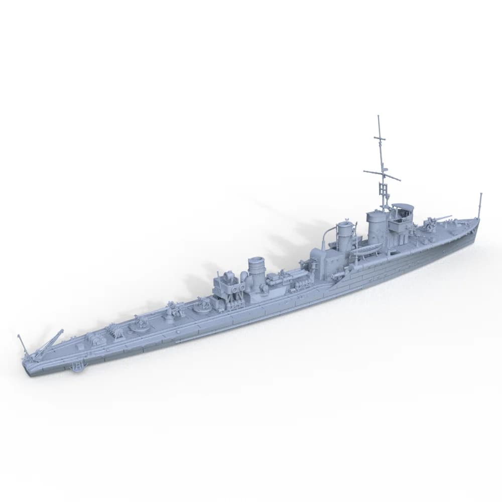 MRY-SFW SSC624-A 1/700 Kit Modello Militare Sovietico Classe Uragan SKR Frigate Groza con Scafo Completo - Modello Statico in Miniatura