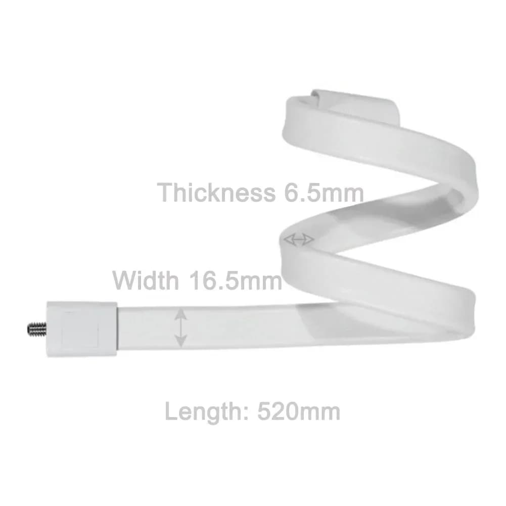 Staffa per telecamera interna wireless per TP LINK e baby monitor Supporto antiscivolo in alluminio con posizionamento regolabile