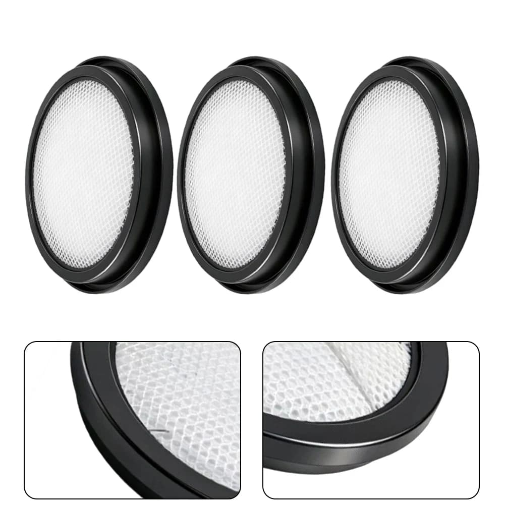 Kit Filtro HEPA Vactidy V8, Confezione da 3 Pezzi, Ricambi Lavabili, Accessori per Aspirapolvere Senza Fili, Set di Strumenti per la Pulizia di Peli di Animali Domestici