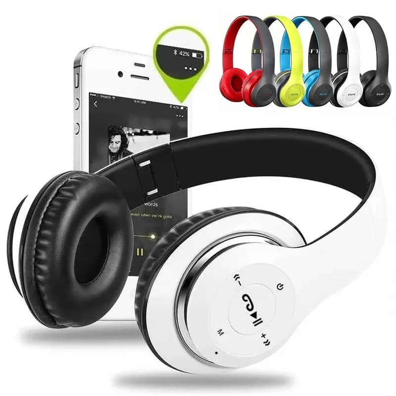 TWS Wireless Bluetooth Headphones HiFi Stereo Headsets Noise Reduction Sports Earphone Music Player With Mic For iPhone Xiaomi