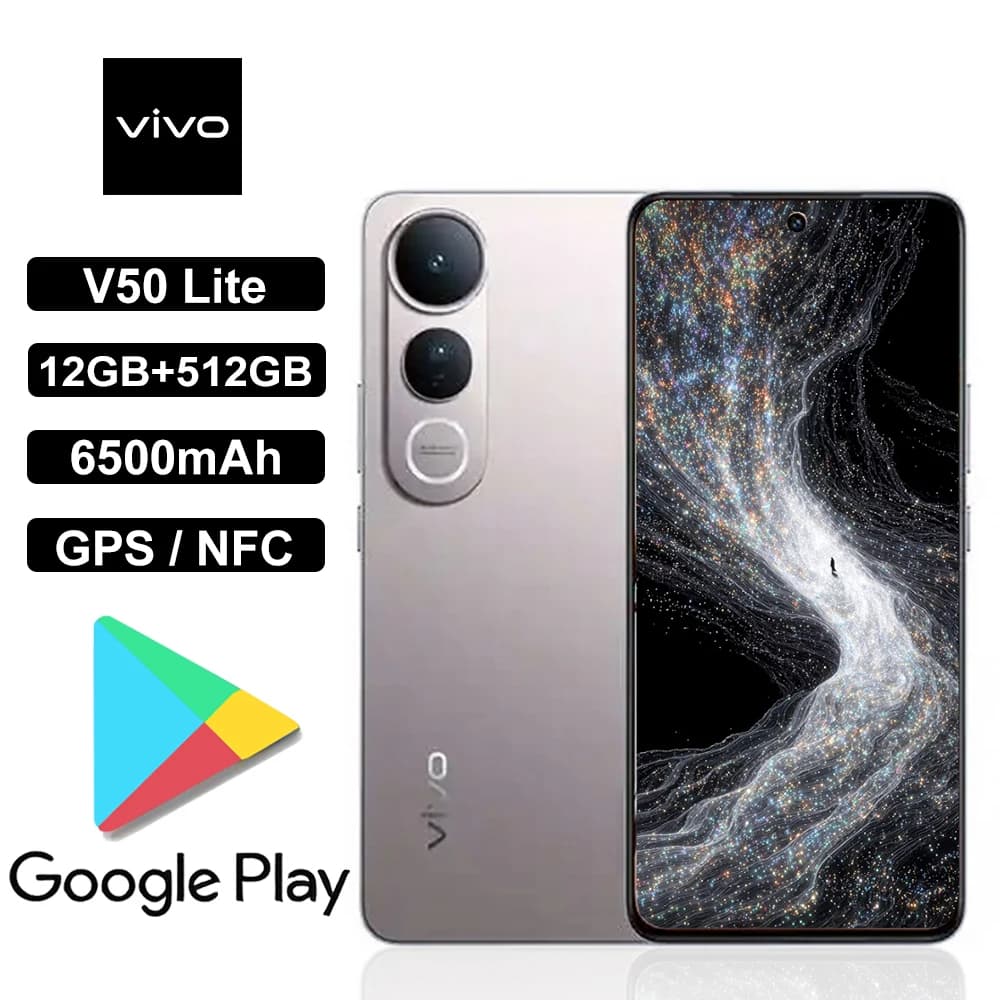 VIVO V50 Lite 5g 12GB+512GB memory/NFC function/GPS/IP65 dustproof and waterproof fashion high-value smart phone