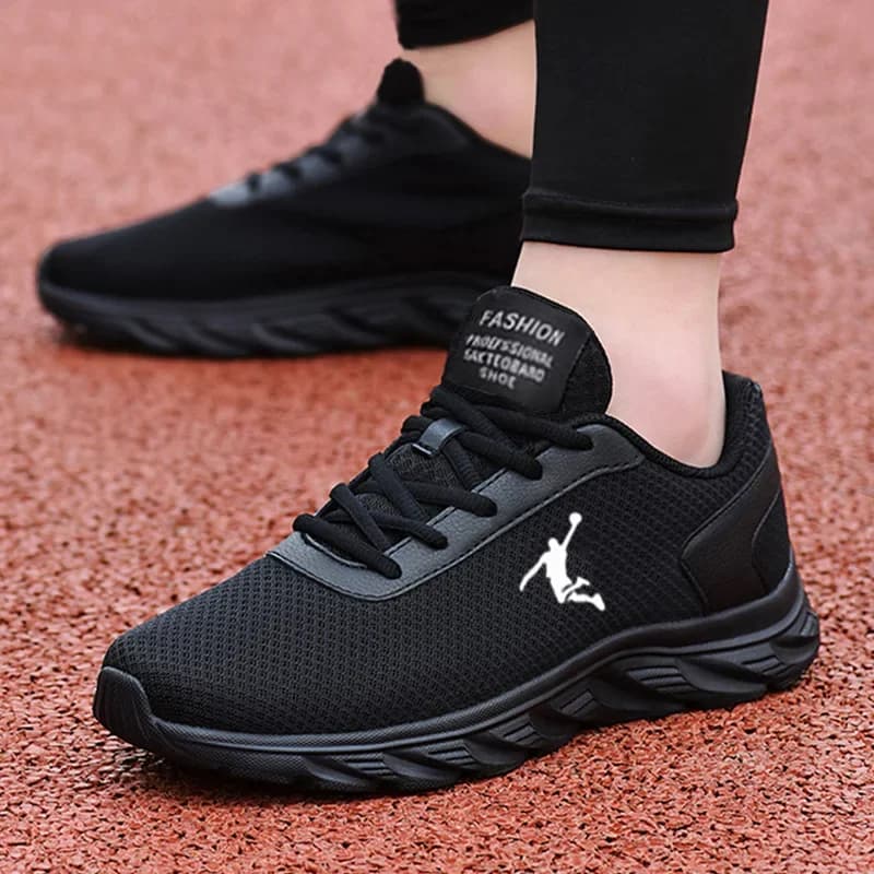 Scarpe da corsa da uomo economiche di grandi dimensioni 45 Scarpe da ginnastica nere da uomo Scarpe sportive comode e leggere Scarpe da ginnastica da uomo Zapatillas Running Hombre