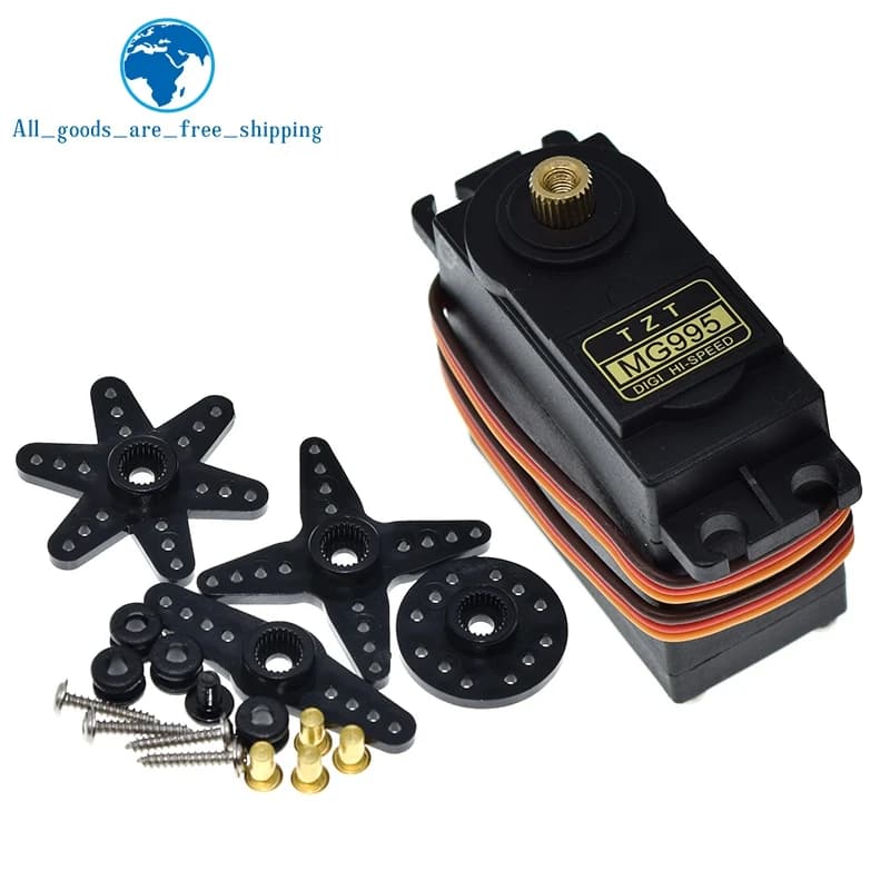 TZT Best Price Servos Digital MG995 Servo Metal Gear For Arduino UNO diy