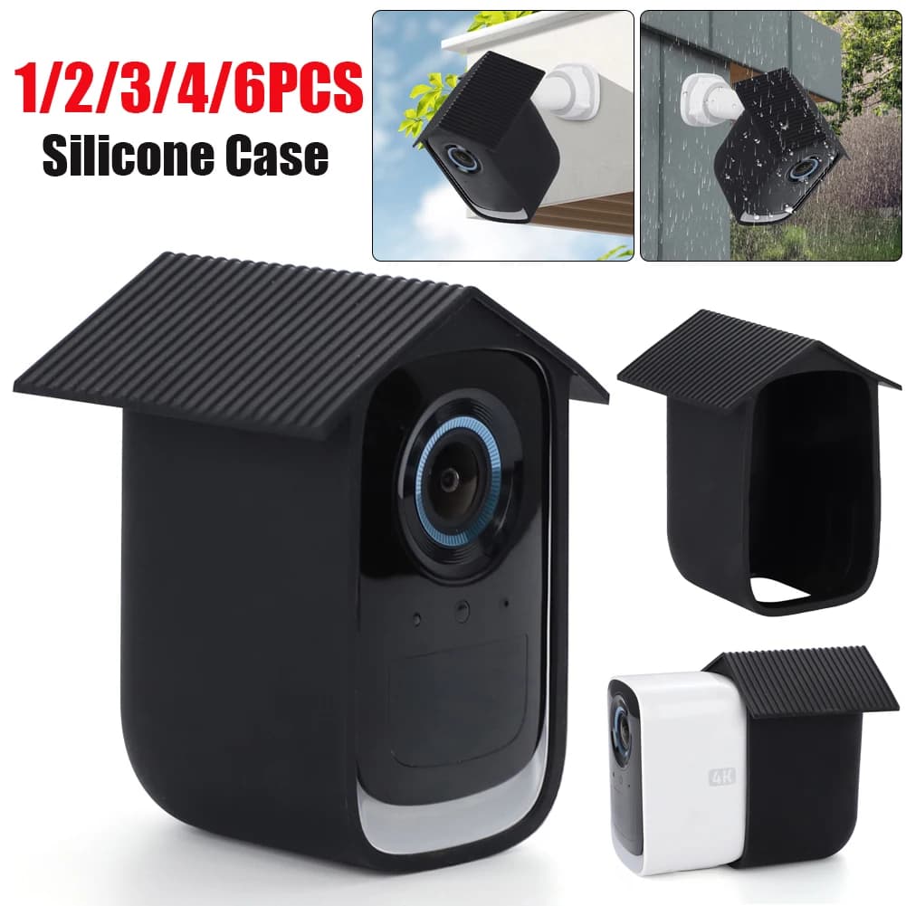 Custodia in Silicone per Eufy Security S300 eufyCam 3C custodia protettiva per esterni custodia protettiva impermeabile resistente ai raggi UV accessori