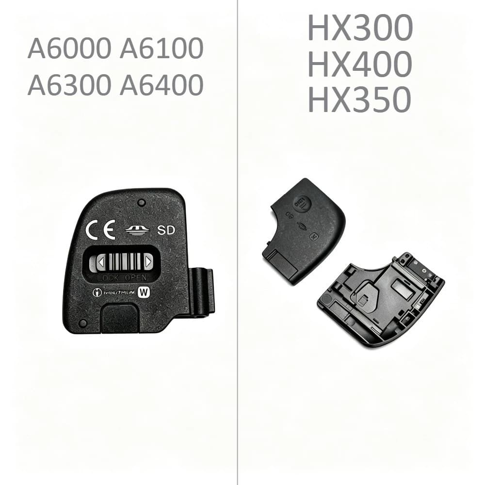 NEW Battery Door Cover Lid Cap for Sony A6000 A6100 A6300 A6400 HX300 HX350 HX400 Camera Repair Part