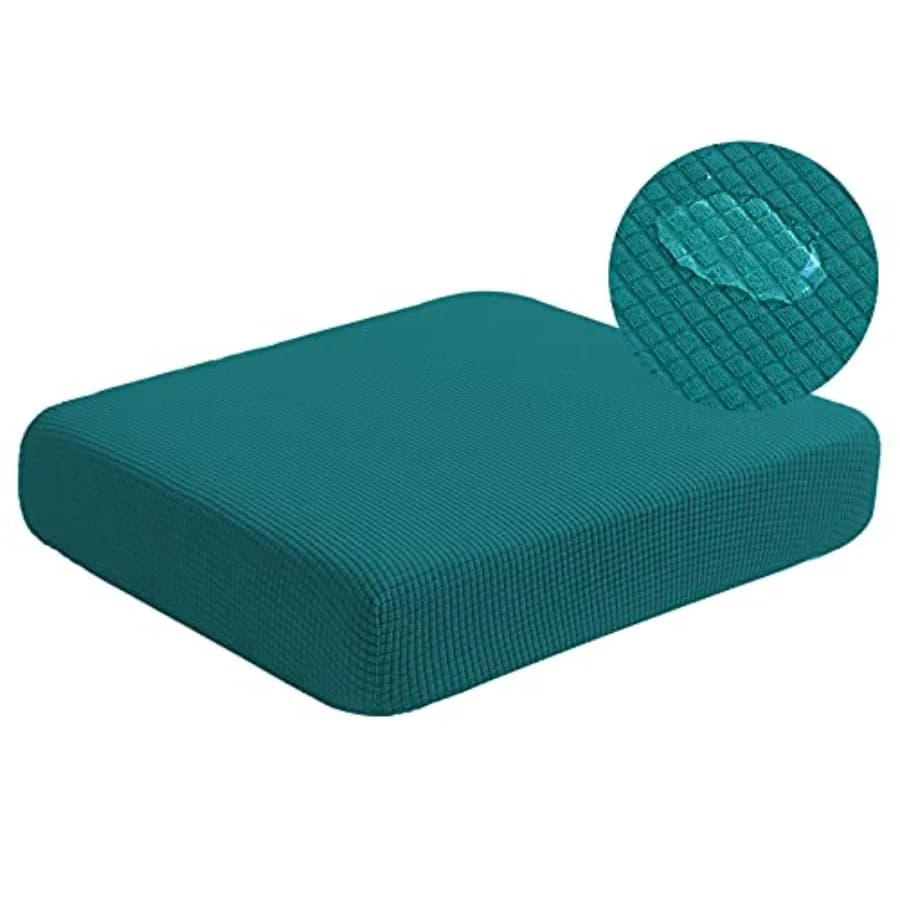 Water Resistant Couch Cushion Covers Stretch Sofa Seat Slipcover for Pets, Thick RV Dinette Cushion Covers Sofa Protector, Wash