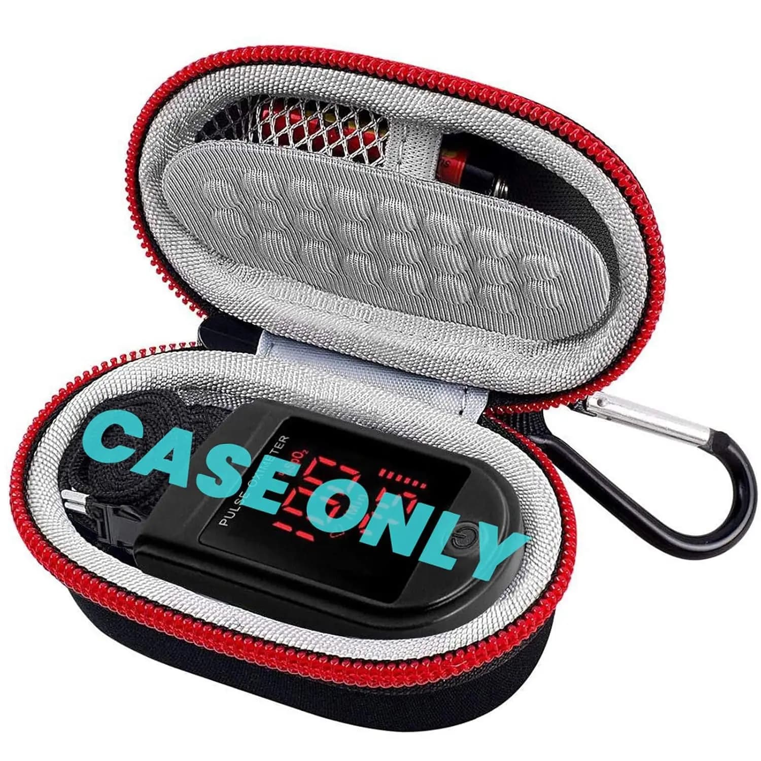 Pulse oximeter case with fingertips suitable for Zacurate Pro Series 500DL/for Innovo Deluxe/for Santamedical/ for Concord Box only