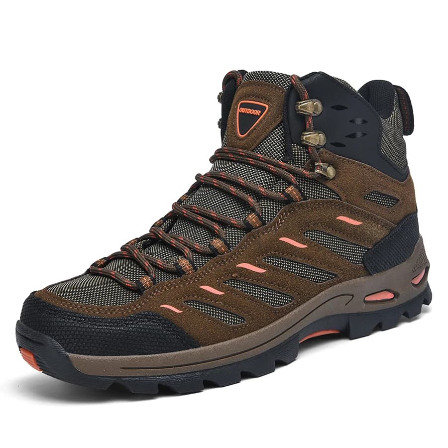 New Men's Boots Fashion Outdoor Boots Breathable Hiking Boots Autumn Shoes Sneakers Lightweight Non-slip Men Desert Ankle Boots