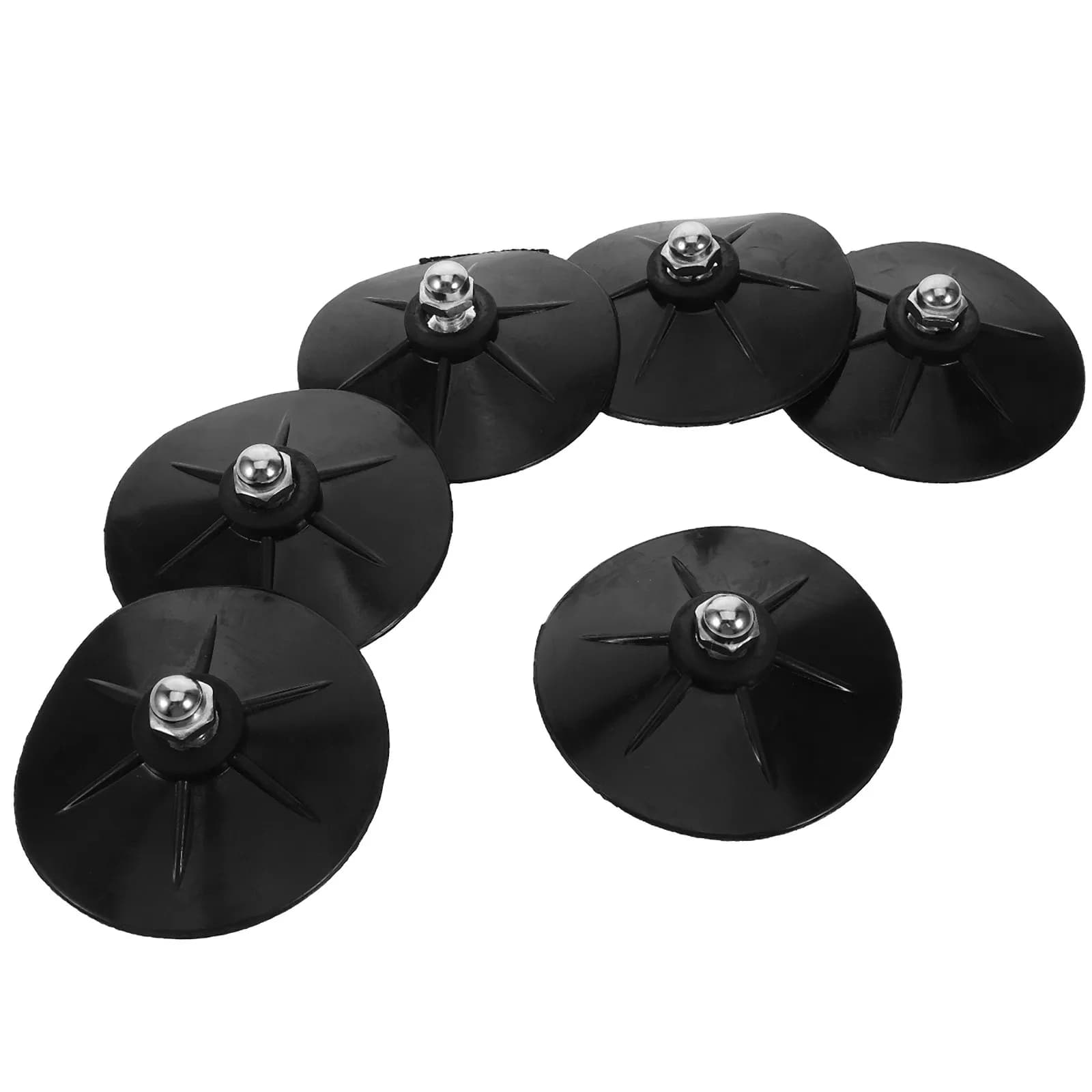6Pcs Boxing Bag Suction Base Replacement Heavy Duty Suction Cup Mount for Freestanding Punching Bag Boxing Equipment