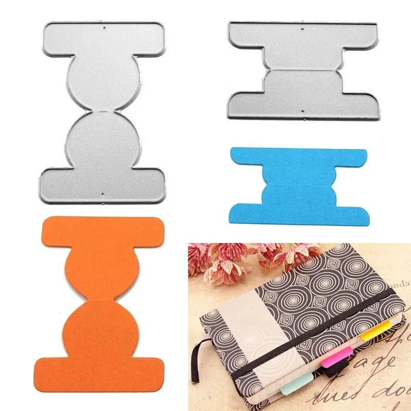 Metallo Fustelle Scrapbooking Notebook Libro Etichetta Mestiere Stencil Planner Schede FAI DA TE Goffratura Carte di Carta Album di Foto Mestiere Muore