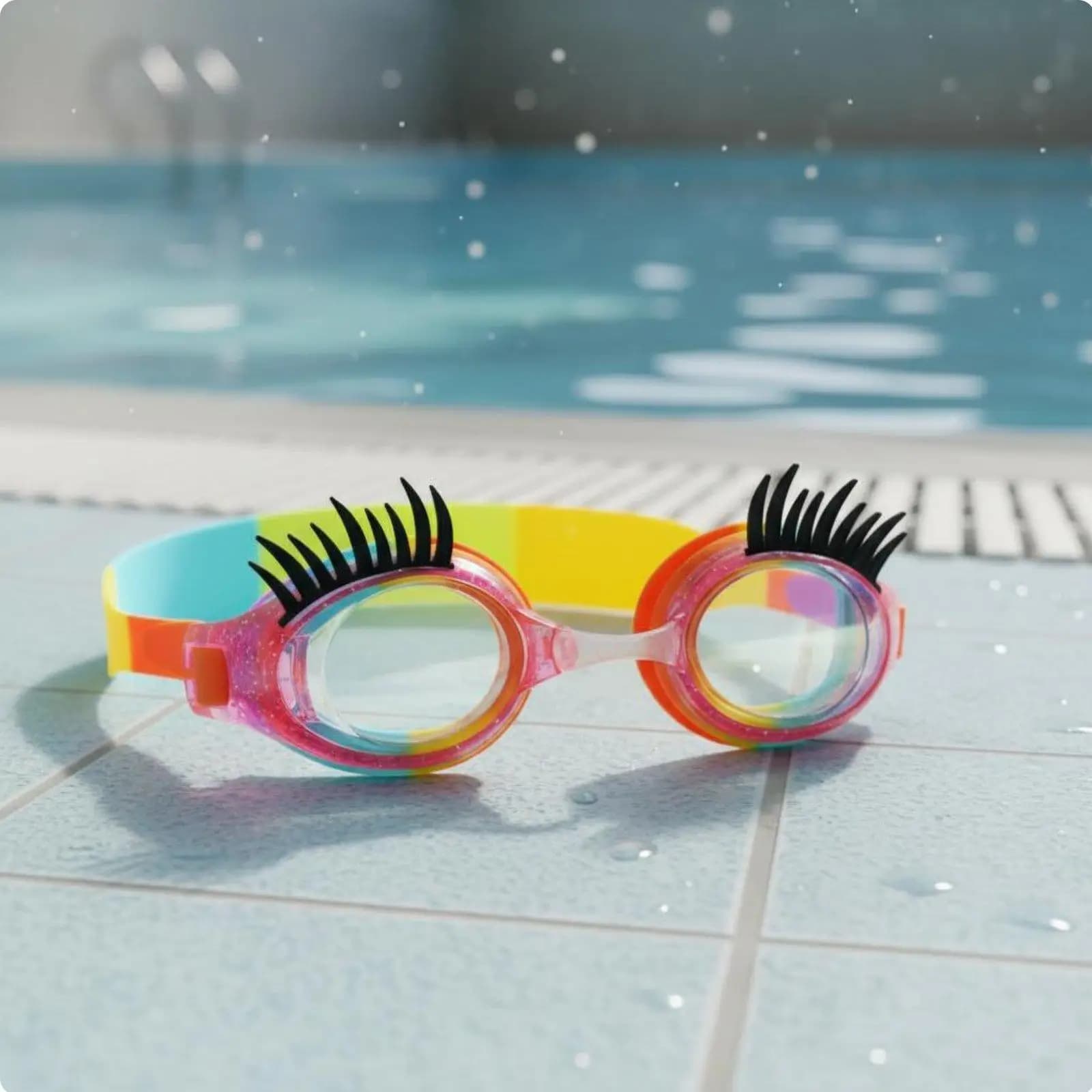 Children Swim Goggles Anti-fog Kids Water Glasses Comfortable Fit Swimming Goggle for Pool Beach