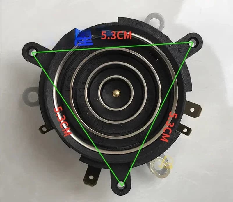 KSD-168-5 Automatic five rings on the kettle electric tea cooker accessories for controlling the base temperature