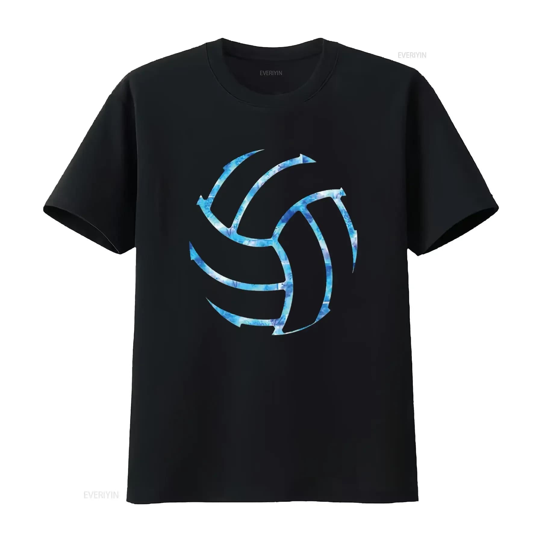 Volleyball clothing, tie dye gift for a teenage girl, vintage shirt, washed top for everyday use, Versatile streetwear