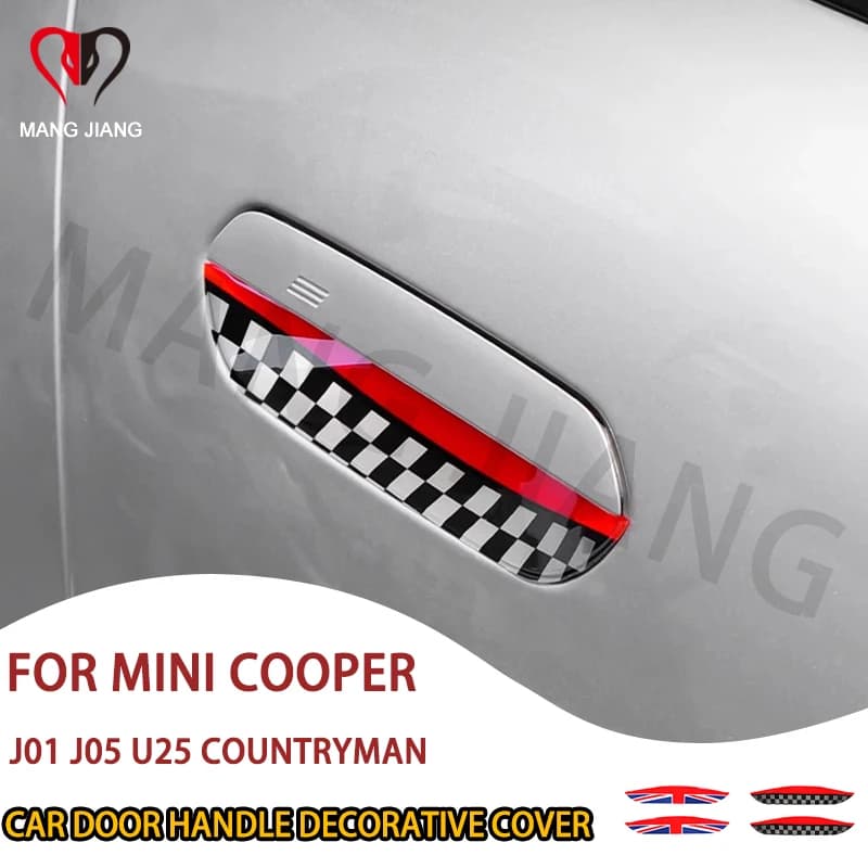 Auto Maniglia Della Porta Copertura Adesivi Per Mini Cooper J01 J05 U25 Porta Ciotola Maniglia Adesivo Protettivo Esterno Trim Accessori Auto