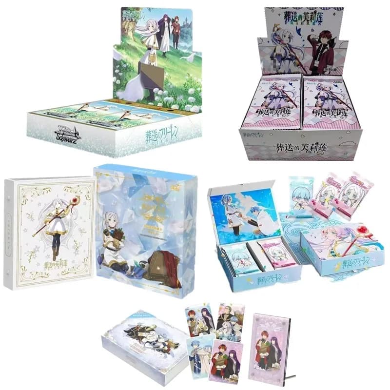 Frieren: Beyond Journey's End Card Anime Frieren Himmel Collection Board Games Toys Mistery Box Birthday Gifts