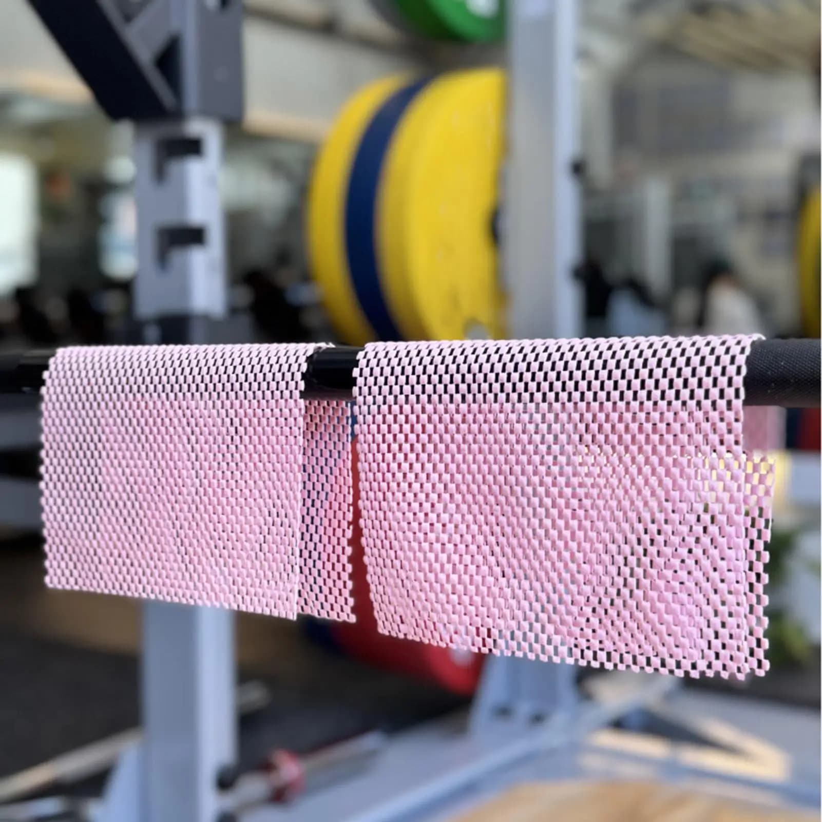 Anti Slip Hand Workout Pads 2 Pieces Foldable Textured Portable Anti Skid Pilates Reformer Mat For Yoga Pole Dancing Pull Up