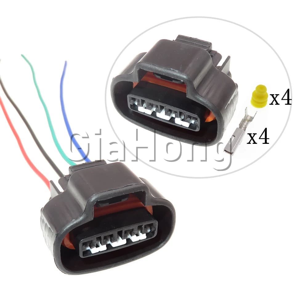 1 Set 4 vie ricambi Auto 90980-11150 6189-0565 sensore di ossigeno per automobili presa per cavo elettrico per connettore sigillato per Auto Toyota