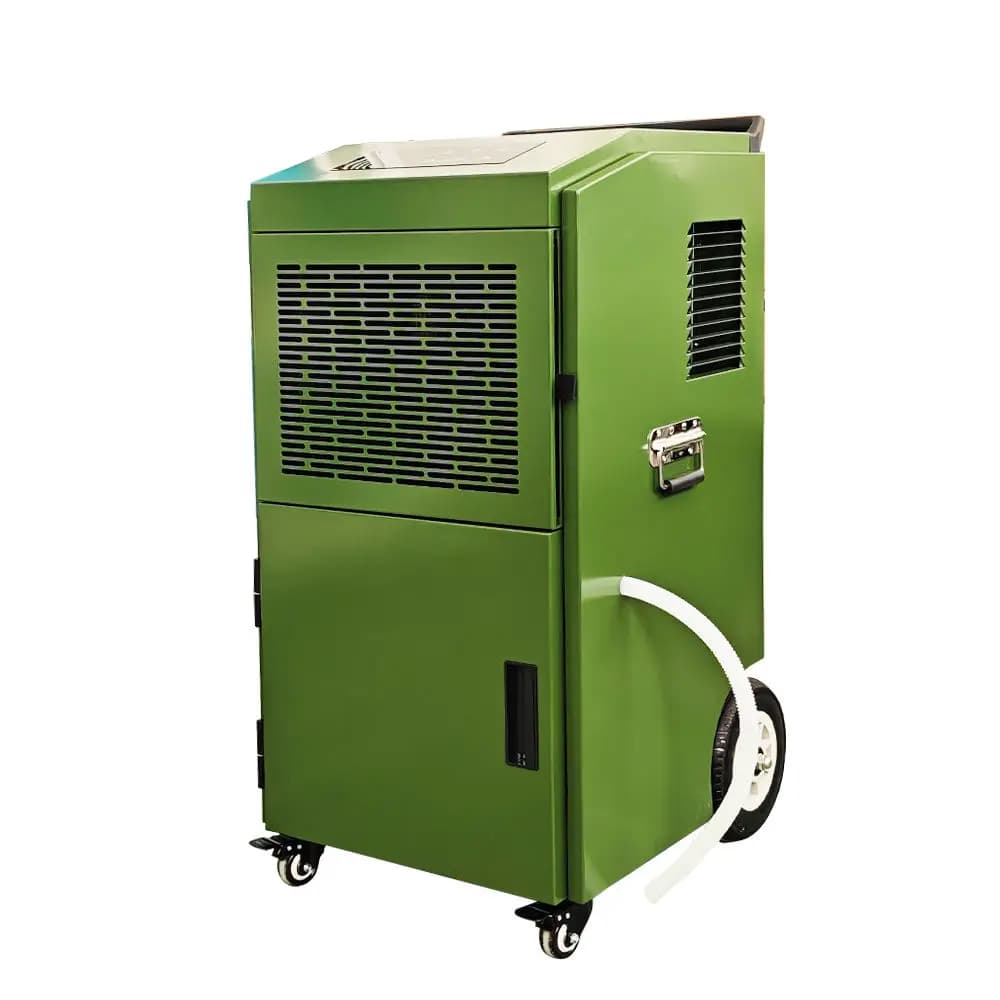 Deumidificatore Industriale Commerciale su Ruote da 60L/G, Deumidificatore Portatile per Magazzino
