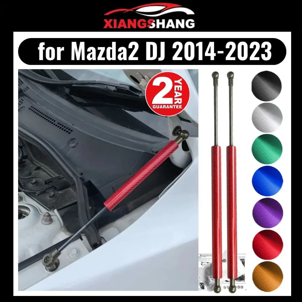 Puntoni cofano cofano per Mazda2 DJ/DL 2014-present Demio Scion Yaris R iA Lift supporta la copertura anteriore modifica serranda Gas