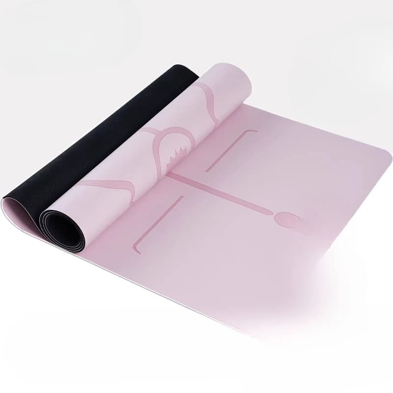 Professional natural rubber yoga mat for men and women fitness home shock absorption, silent thickening Spring Festival