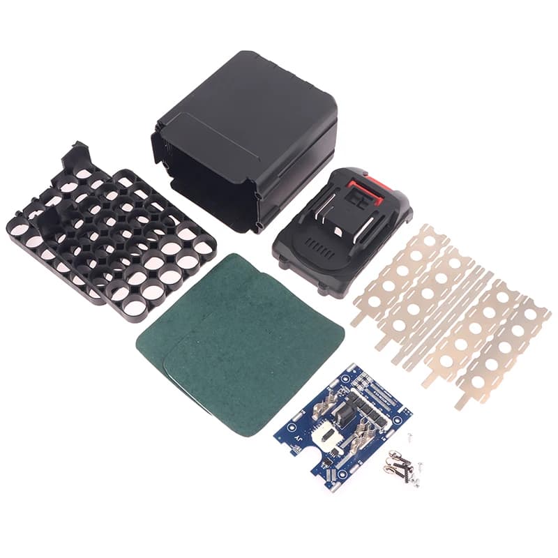 🌷30 Cell 18650 Lithium Battery Shell PCB Charging Protection Circuit Board Boxes
