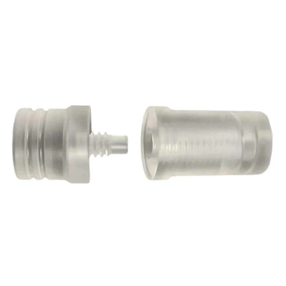 Protezione per Giunti di Stecche da Biliardo in Acrilico, Tappo Filettato 5/16-14, Lunghezza 5,6 cm, Compatibile con Denti in Ferro e Altri Filettati