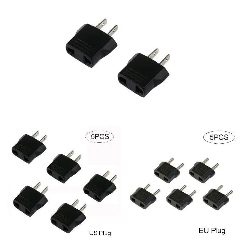 Adattatore di conversione da 5 pezzi da 110V a 220V spine convertitore adattatore da viaggio
