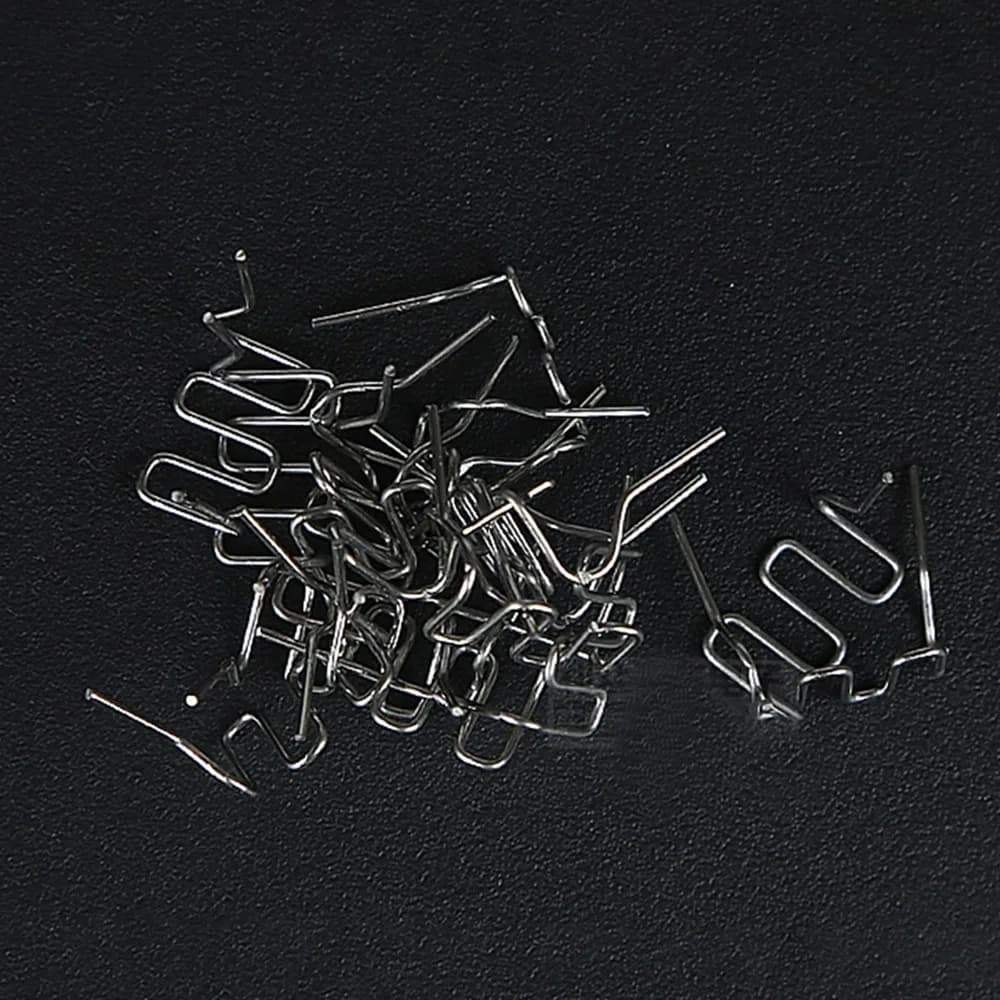 800PCS Stainless Steel Plastic Welding Stapler 8 Different Styles Universal Automotive Repair Stapler 0.6mm 0.8mm Thickness