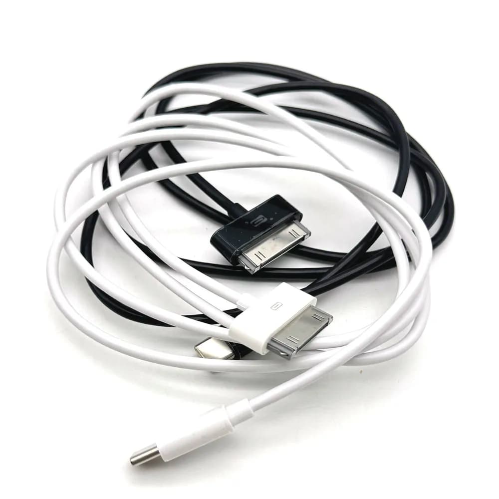 Adapter from 30 pin to USB C Charging Data Cable for IPad 3 2 1 IPod IPhone 4 4 4S 3GS USBC Type C 30 pin Charging Cable Accessories