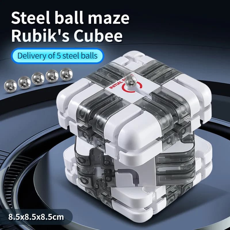 Nuovo labirinto 3D cubo magico giocattoli educativi per bambini labirinto creativo puzzle cubo di velocità pensiero logico giocattoli antistress