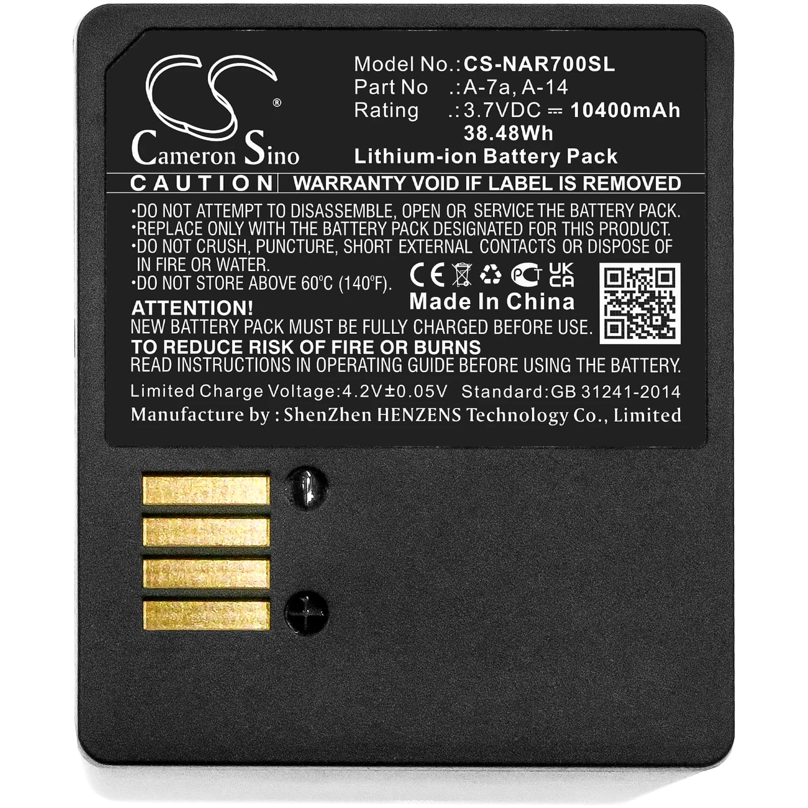 Batteria per telecamera di sicurezza domestica agli ioni di litio per NETGEAR Arlo, 3,7 V, 10400 mAh, Arlo Pro 3 Arlo Pro 4 FB1001 VML2030 VMA5400 VMA5410 VMC5040