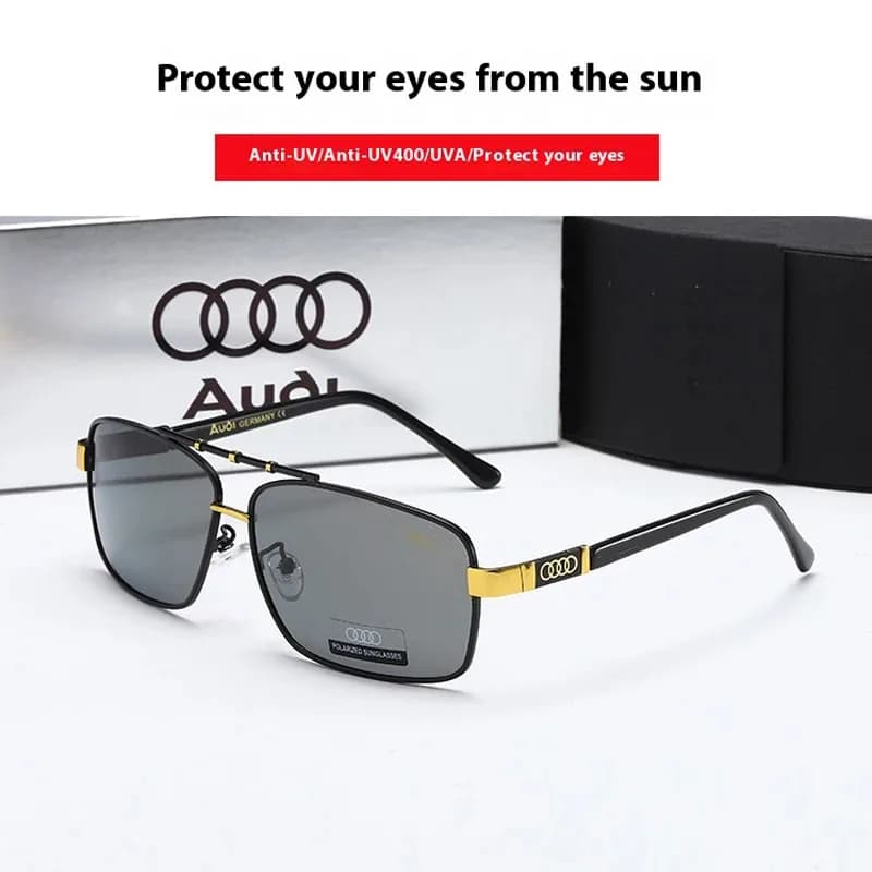 Per Audi Q2 Q3 Q4 Q5 Q7 Q8 A3 A4 A5 A6 A7 A8 TT S3 S4 S5 S6 RS3 RS4 Auto Uomini alti Antiriflesso Occhiali da sole polarizzati