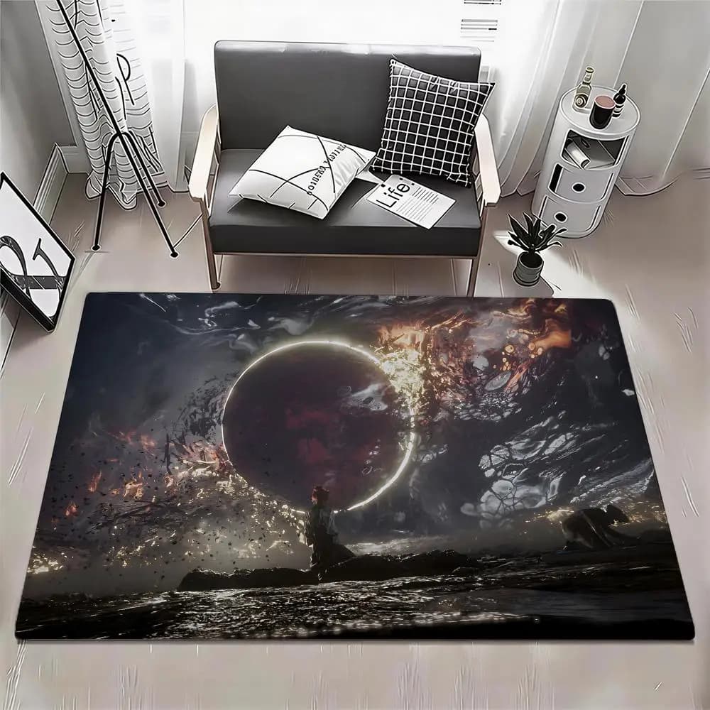 Game E-Expedition 33 Floor Mat Eco - Tappetino in flanella antiscivolo, inodore, per interni, tappetino morbido in peluche corto per la casa