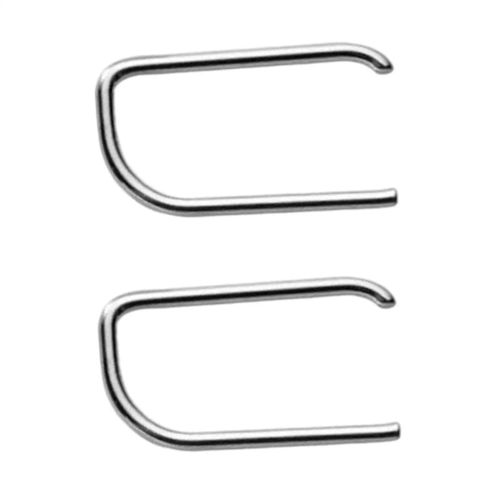 Trendy Mini Bar Stud Earrings Full Strip Staples Staples Studs for Women Men
