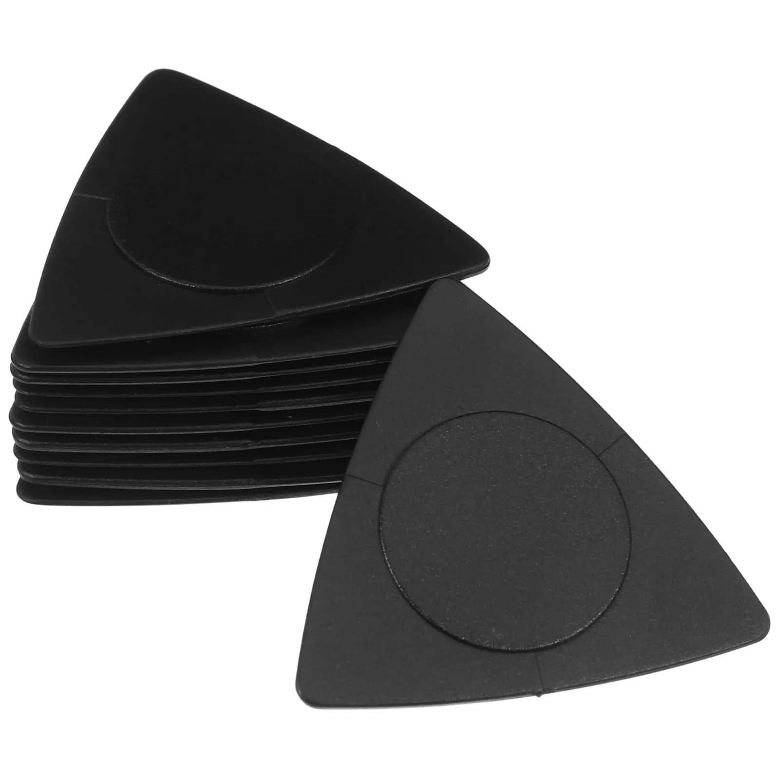20 Pezzi Plettri per Chitarra Acustica Classici con Impugnatura Ergonomica, Superficie Liscia, 0.5mm Medi, 0.75mm Pesanti, 1mm in ABS per Tono Caldo