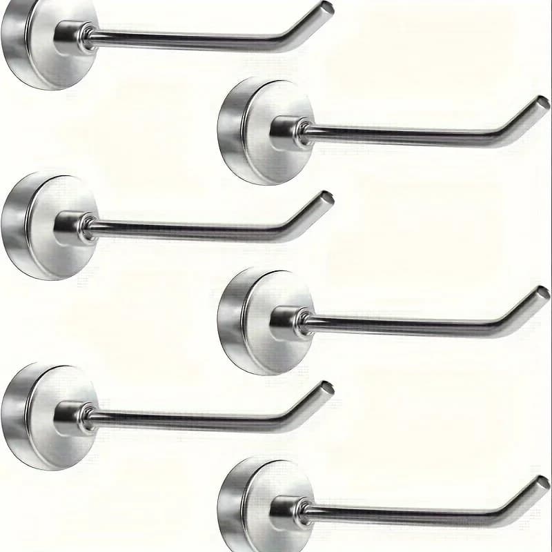 5pcs Magnetic Hook, Heavy Duty Magnet Hook, Magnetic Cruise Hook Hanging, Large Metal Magnetic Hook, Can Be Used For Grill,