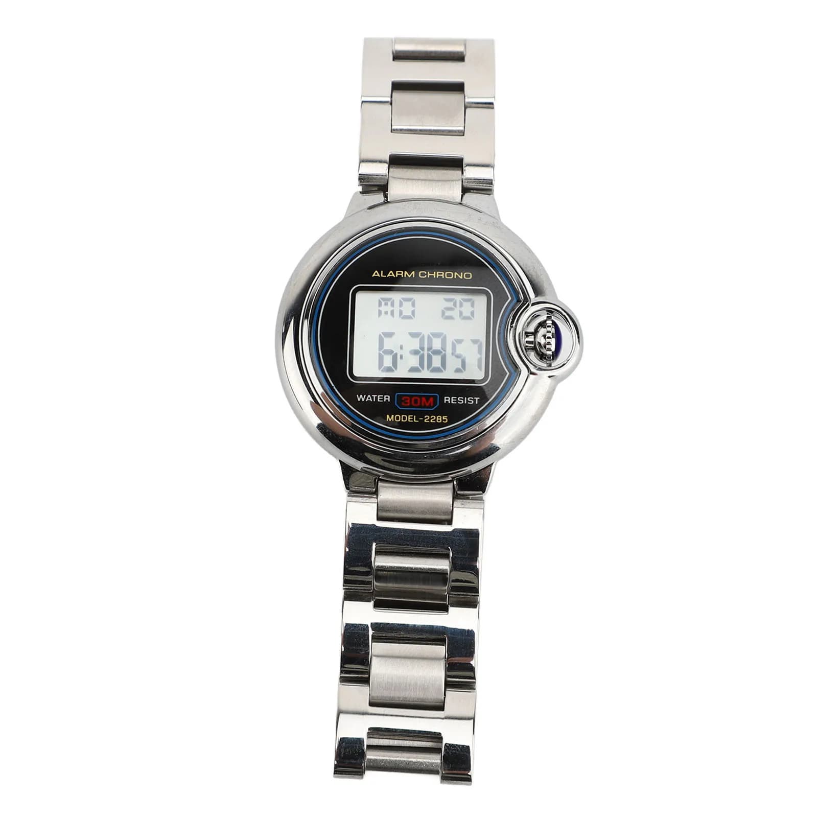 Special Offer Women's Sports Watch for Outdoors with LED Retro Lighting, Multifunctional and Waterproof Electronic Movement