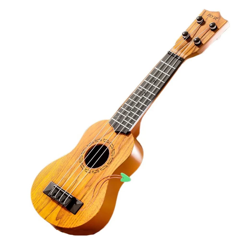 Strumento musicale per ukulele a 4 corde Simulazione classica educativa Ukulele Manopola regolabile Attività di gioco musicale durevole