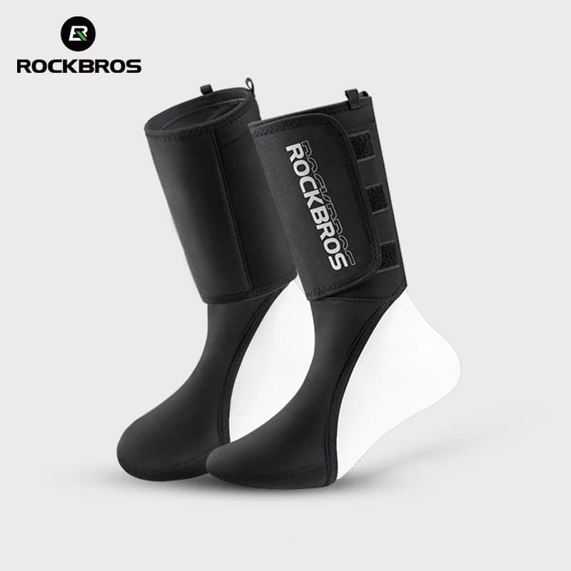 ROCKBROS Supporto per tutore per caviglia Sport Protezione per tutore per caviglia regolabile Stabilizzatore per caviglia per palestra di calcio per moto