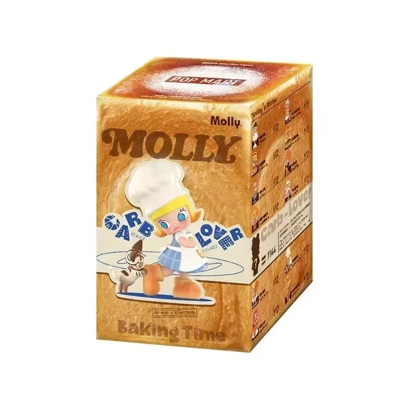 POP MART MOLLY Serie Carb-Lover Blind Box 100% Originale Anime PVC Action Figure Statuetta da Collezione Ornamento da Scrivania Giocattolo