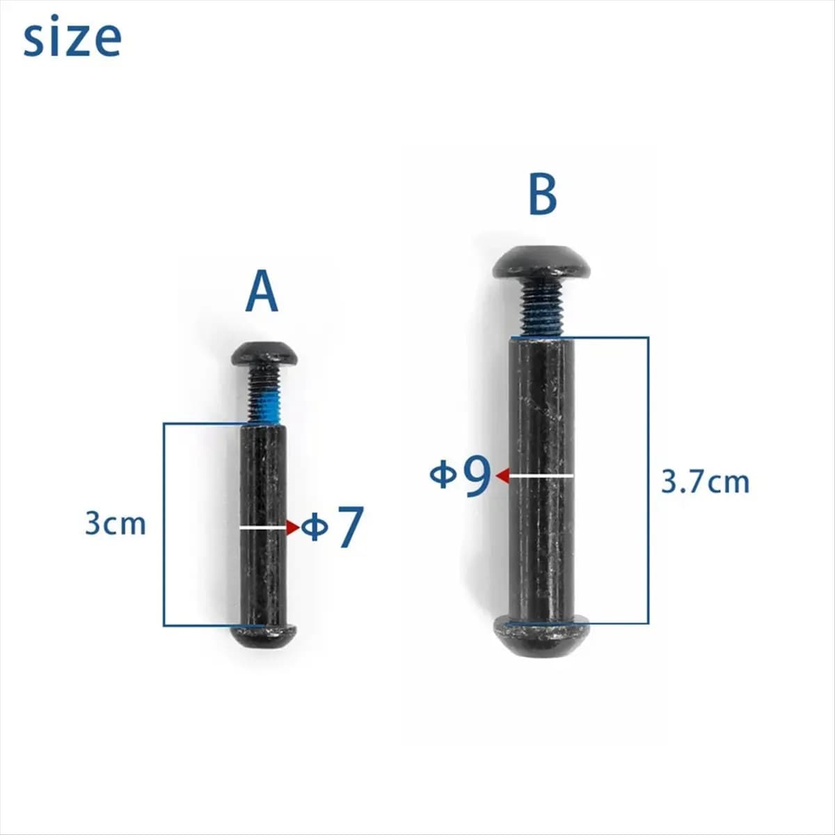 A74U Cerniera Pieghevole con Gancio per Monopattino Elettrico Ninebot MAX G30, Ricambio per Riparazione, Gancio con Anello di Bloccaggio, Vite di Fissaggio 7mm