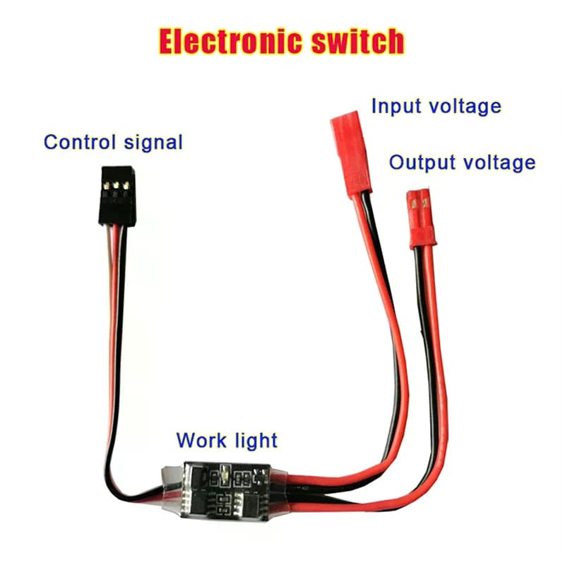 3-30V 2-30A Remote Control Electronic Switch Air Model Plant Protection PWM signal regulator for RC water pump