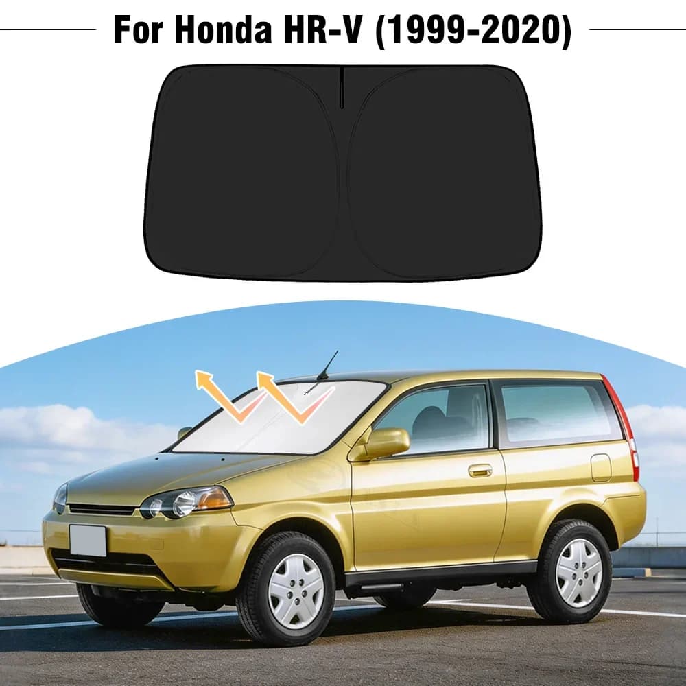 For Honda HR-V HRV 1999-2020 Car Windshield Sunshade Cover Front Window UV Protection Sun Shade Visor Auto Accessories