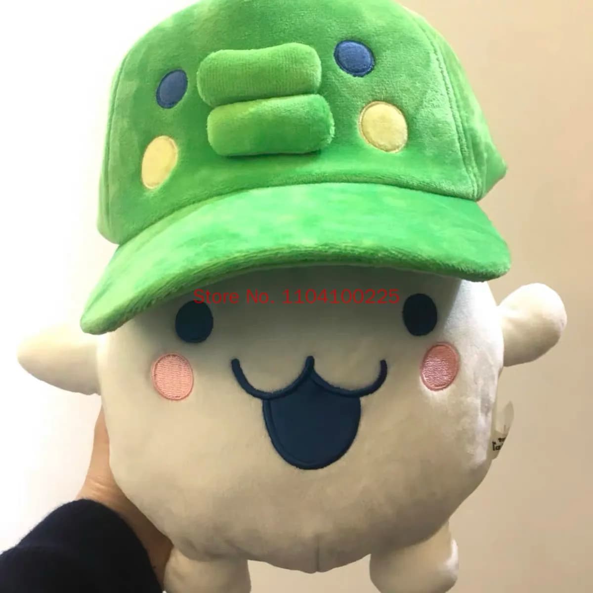Disponibile - Cappello da baseball verde Tamagotchi Kuchipatchi Mimitchi con visiera larga, berretto a becco d'anatra, accessori per giochi anime, giocattoli, regali