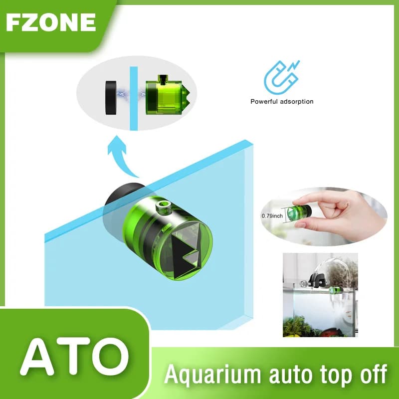 MagTool AUTO TOP Off (ATO) ATO-360P Pompa di ricarica d'acqua per acquario con kit di circolazione e barriera corallina intelligente e filtro fresco