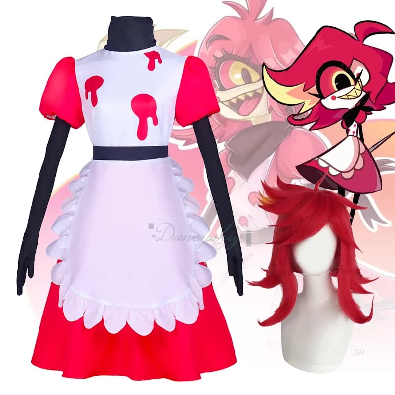 Anime Niff Costume Cosplay Diavolo Uniforme Hotel Gioco di ruolo Donna Halloween Party Carnevale Abito