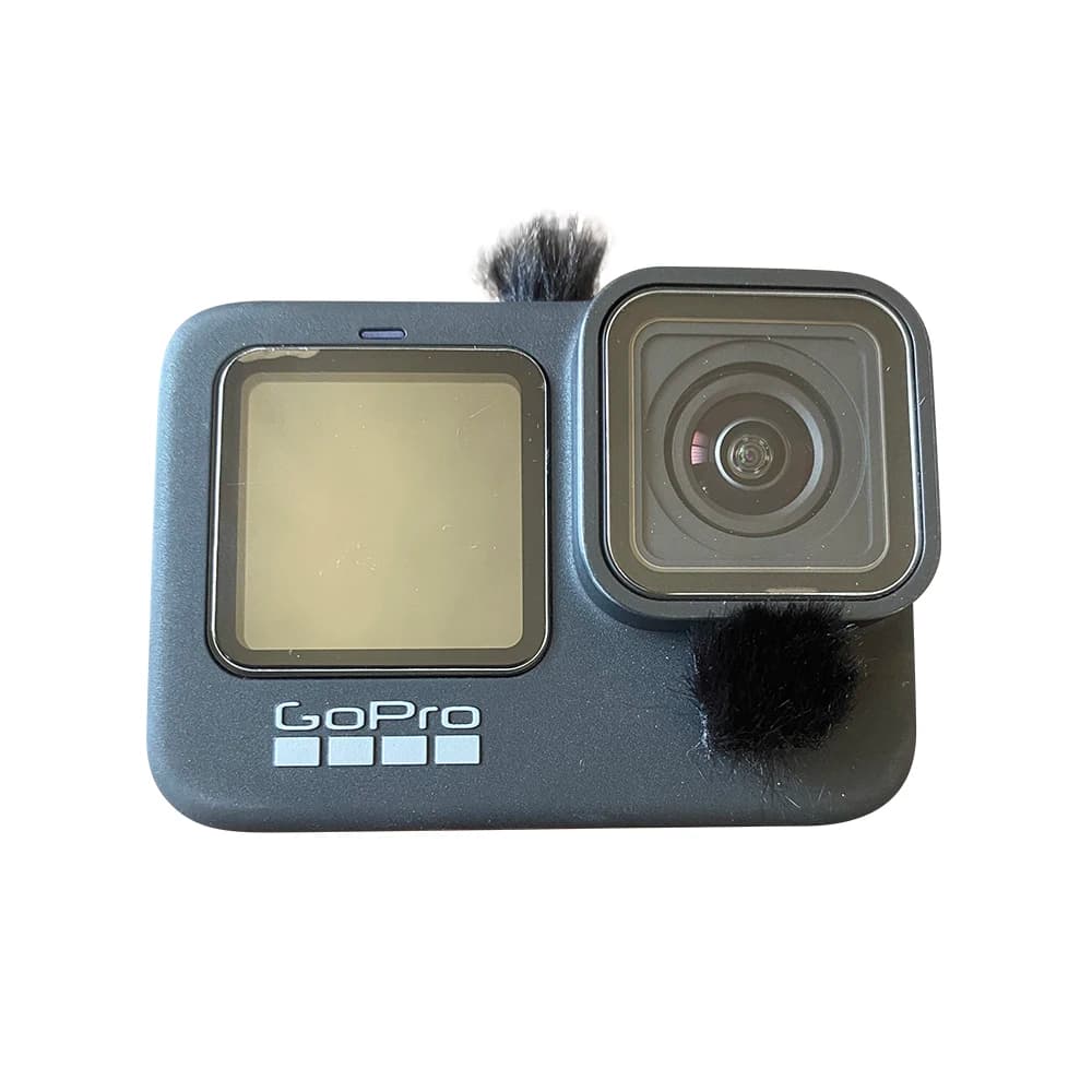 Dead Cat Furry Windsceen Copertura marmitta filtro anti-pop per Go Pro HERO 9 Micromuff per microfono Parabrezza per HERO 10